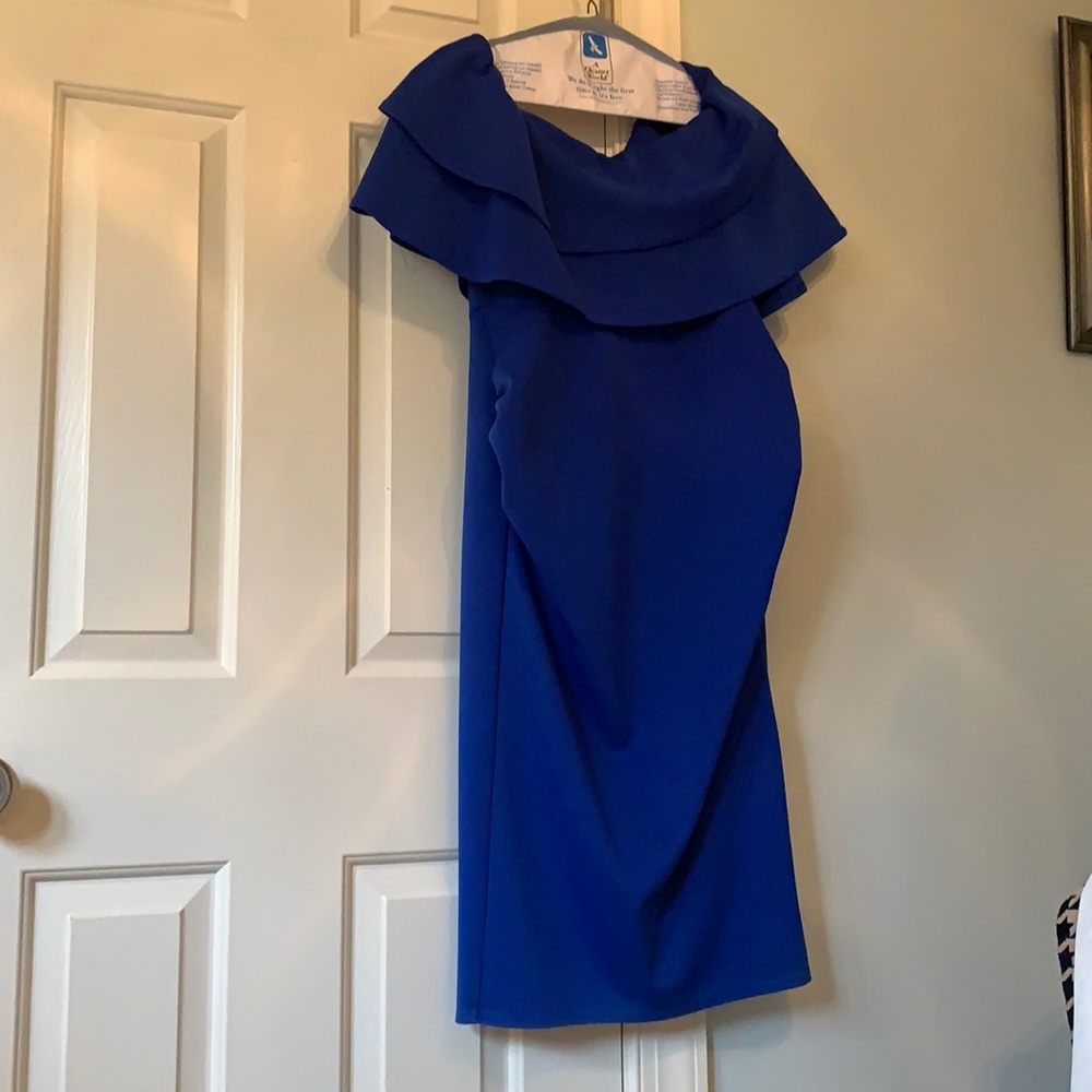 ASOS Maternity Dress Royal Blue